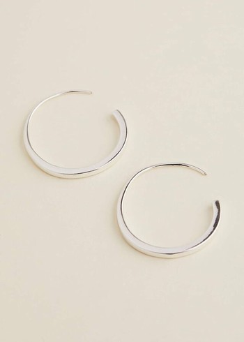 Phase Eight Silver Hoop Jewellery Silver USA | 9145630-KM